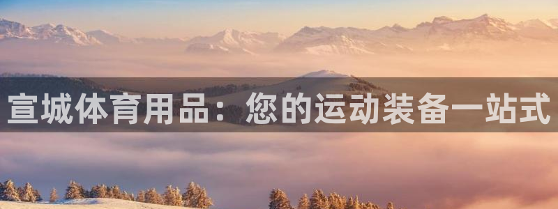 欧陆娱乐共创美好：宣城体育用品：您的运动装备一站式