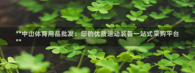 欧陆娱乐怎么注册帐号啊：**中山体育用品批发：您的优
