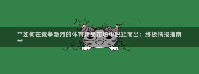 欧陆是什么平台：**如何在竞争激烈的体育用品市场中脱